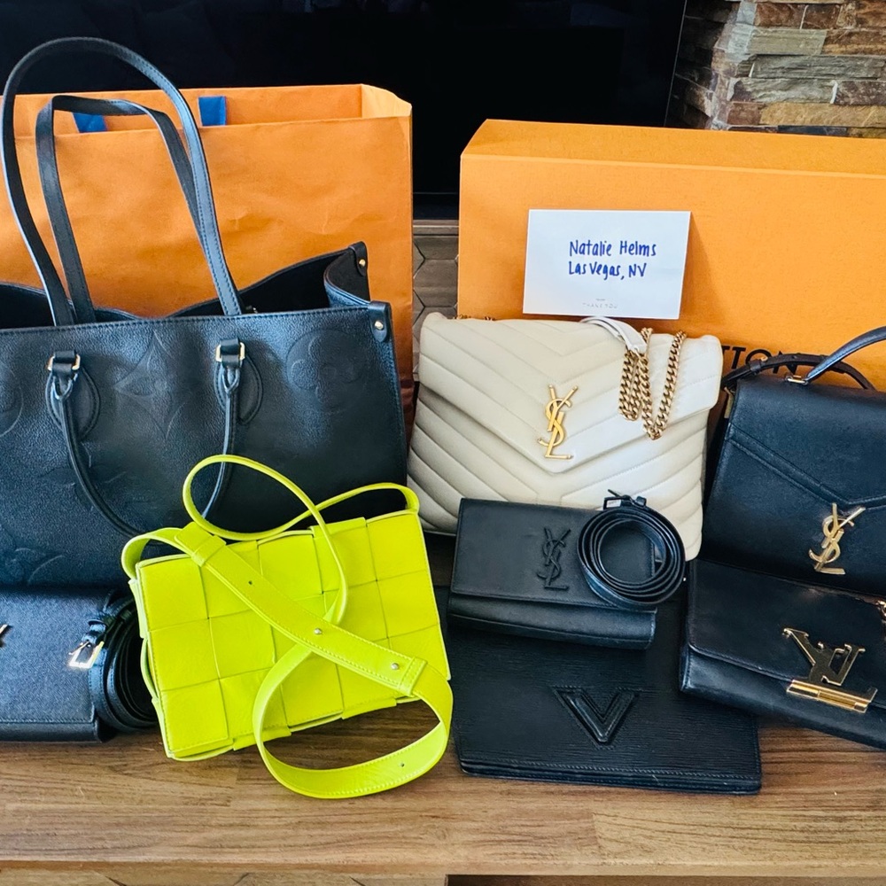 Black Designer Tote Bag